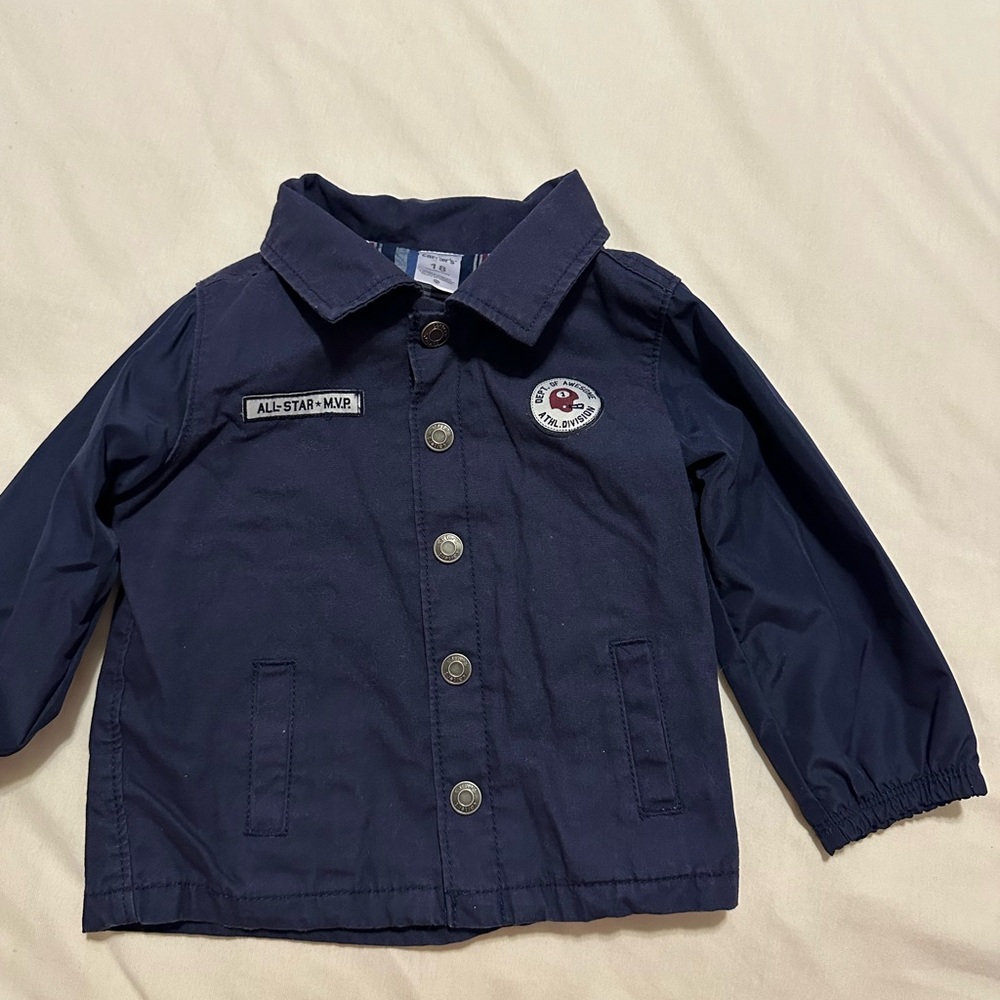 Carter’s blue wind breaker 18m